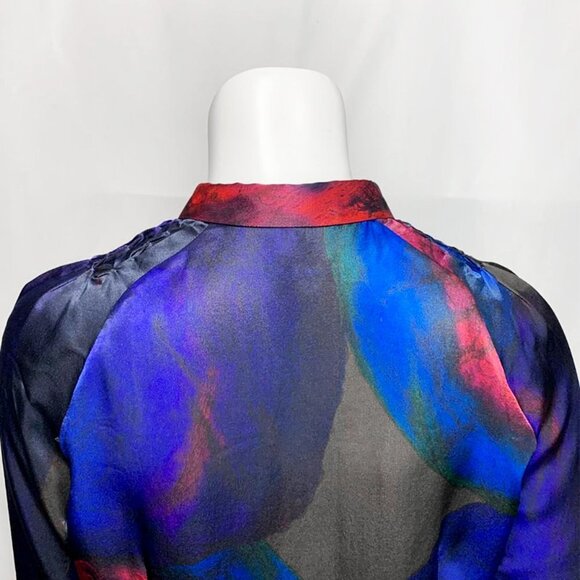 PIAZZA SEMPIONE Saturated silk top - Picture 4 of 7